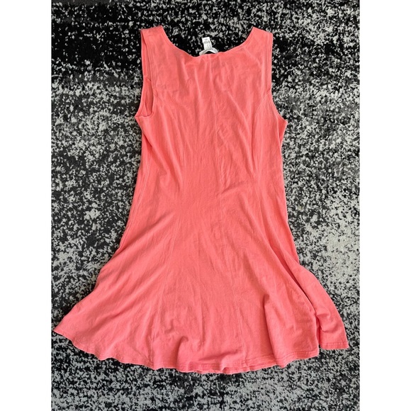 Reddish-orange color “skater” dress - Picture 2 of 3